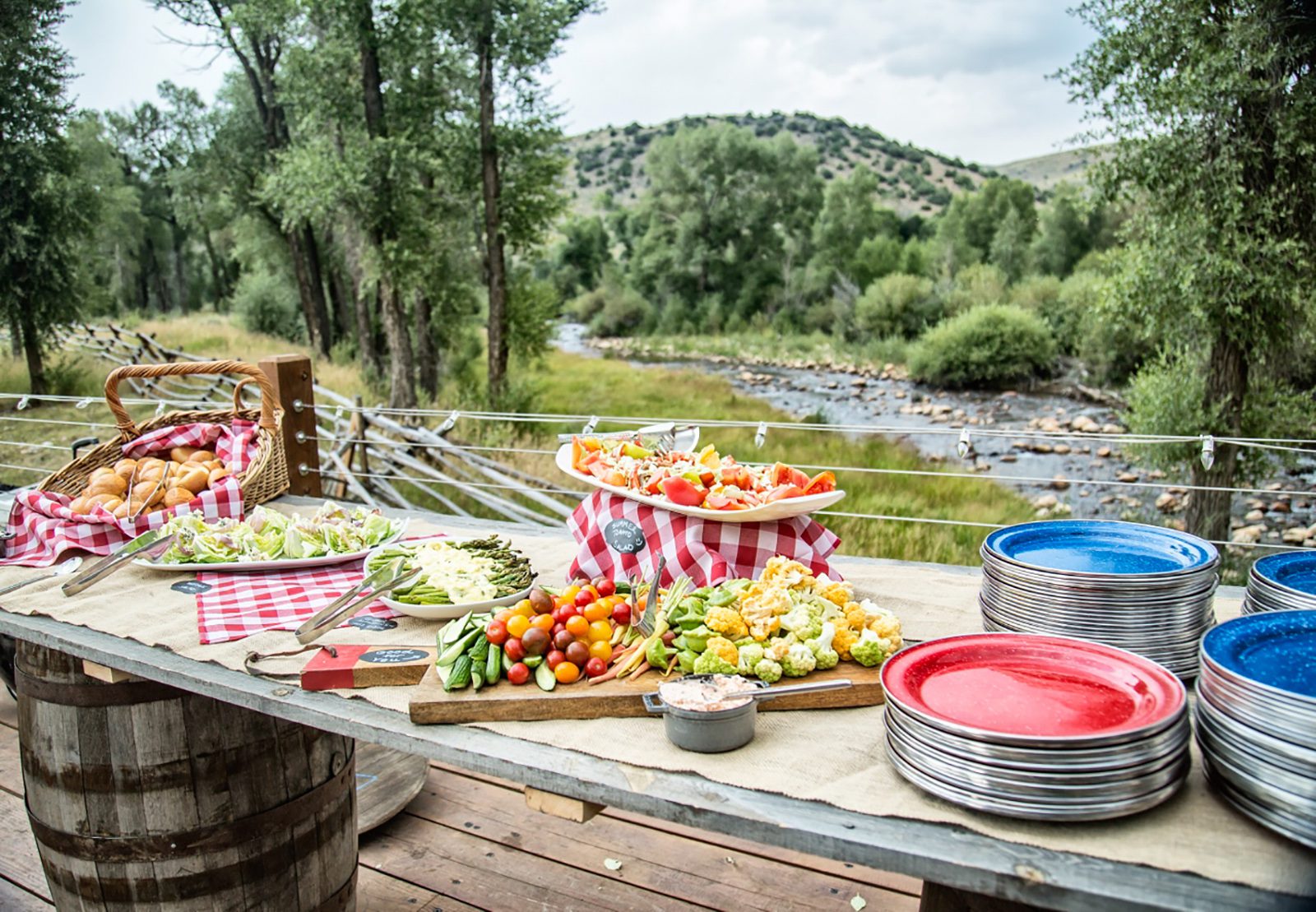 Creekside Dinner Food