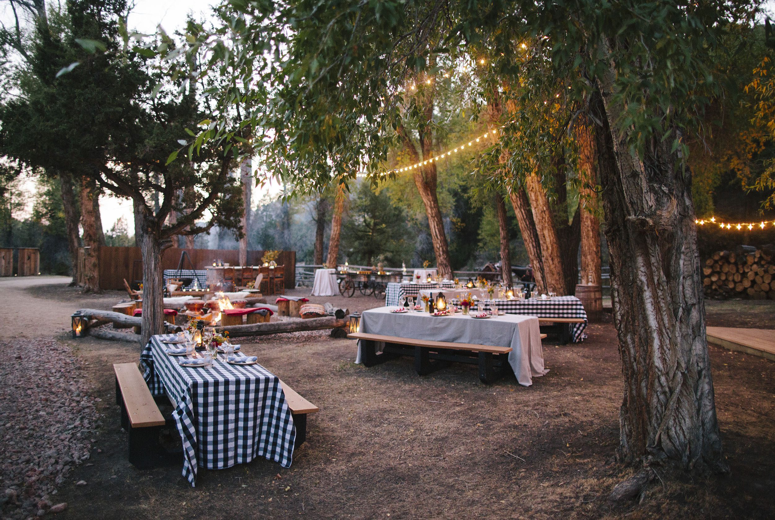 Luxury Glamping Ranch Dining